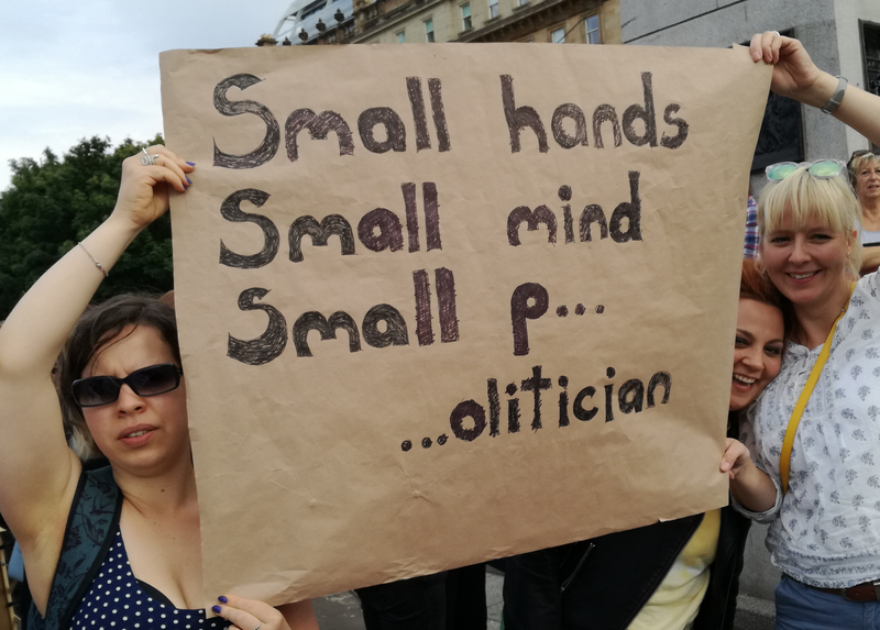 Illustration for article titled Scottish anti-Trump photo dump (long and comprehensive!)